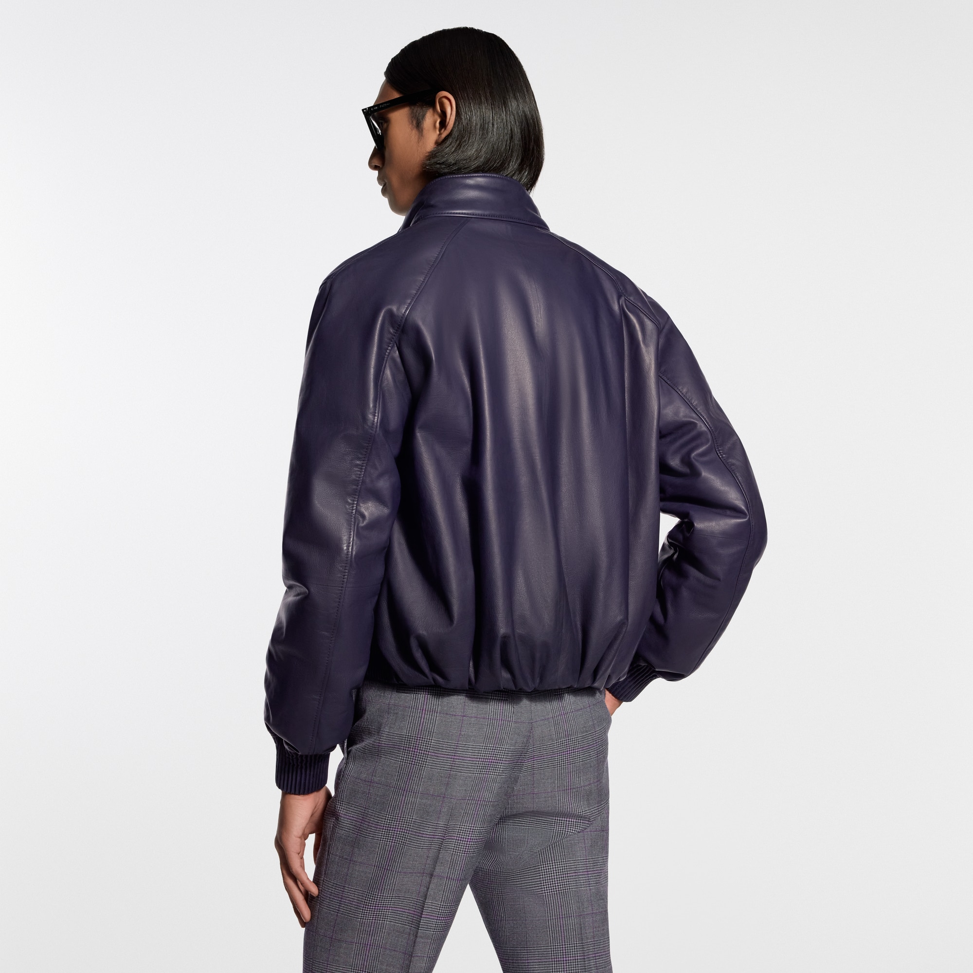 Padded Leather Blouson - Les Extraordinaires - High-End Ready-to